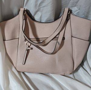 Tan Seven Days vegan leather handbag